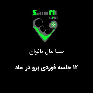 شهریه 12 جلسه فوردی پرو در ماه صبا مال بانوان