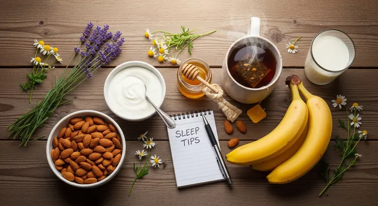 غذاهای مفید برای خواب بهتر