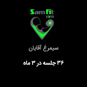 شهریه 36 جلسه در 3 ماه سیمرغ محمودآباد آقایان